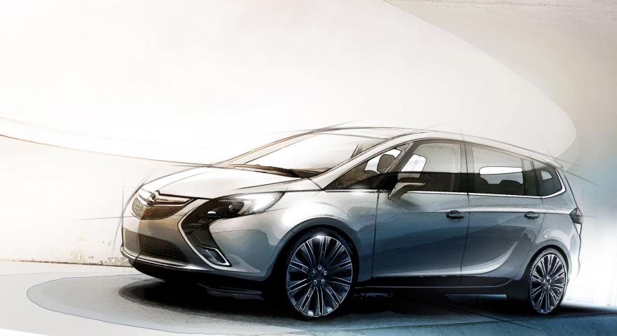  Opel Zafira Tourer Concept 2011 года  (фото 11 из 28)